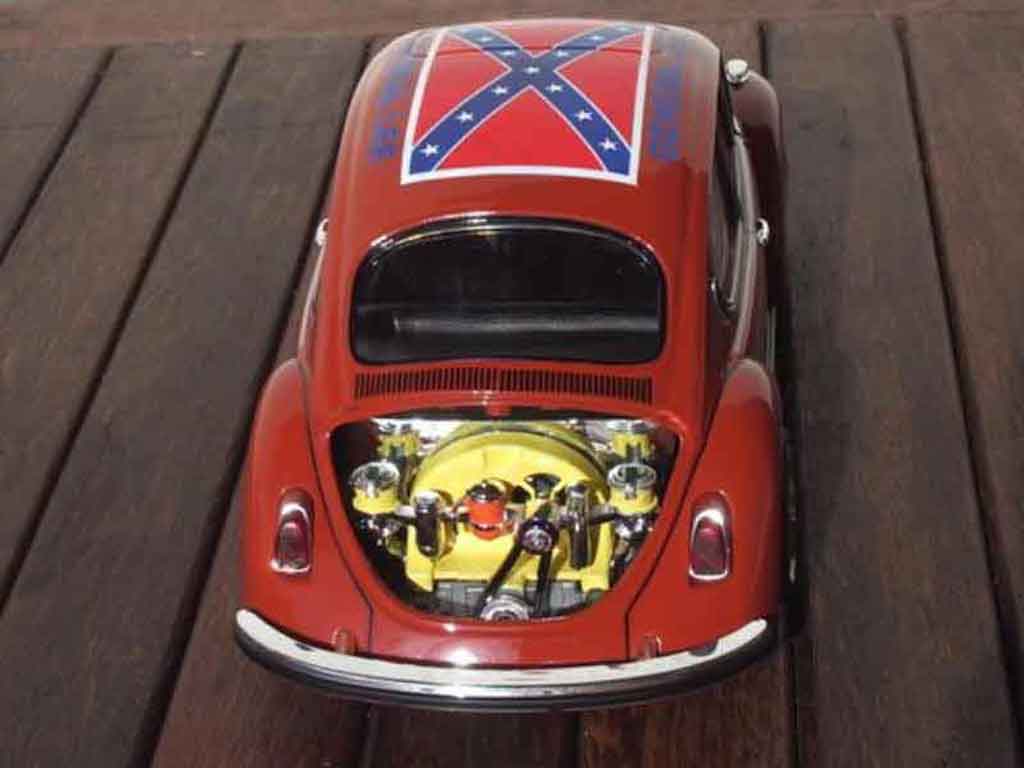 Volkswagen Kafer Base coccinelle rood 1/18 Burago