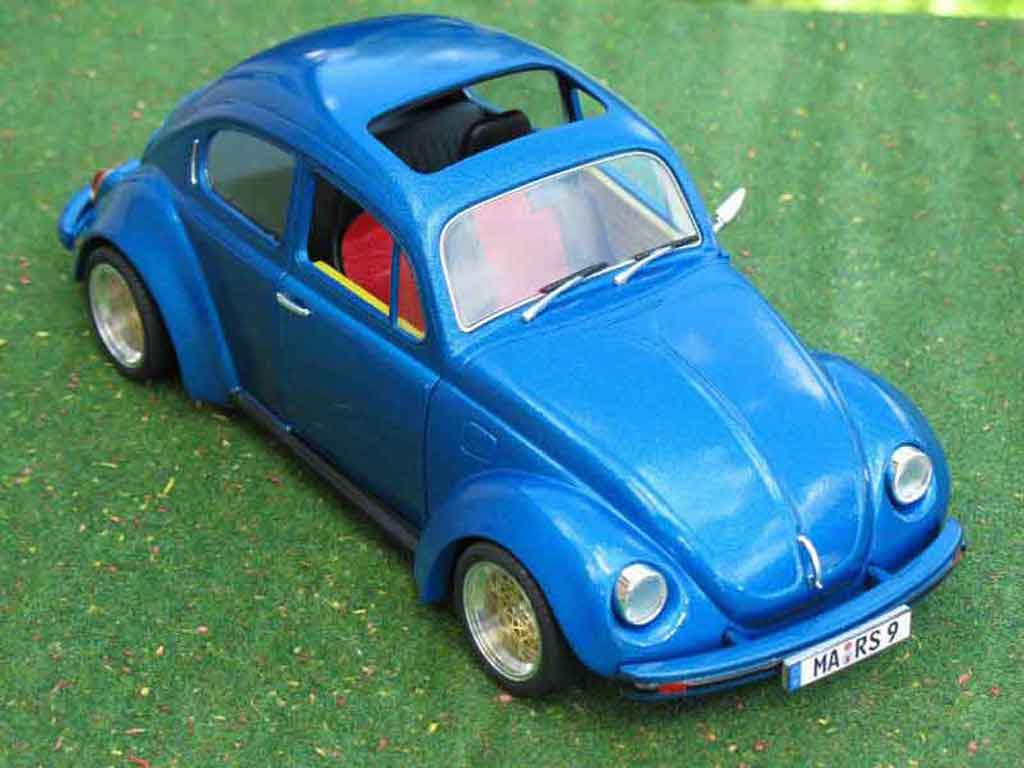 Volkswagen Kafer Base coxinelle blauw jantes bbs 1/18 Solido