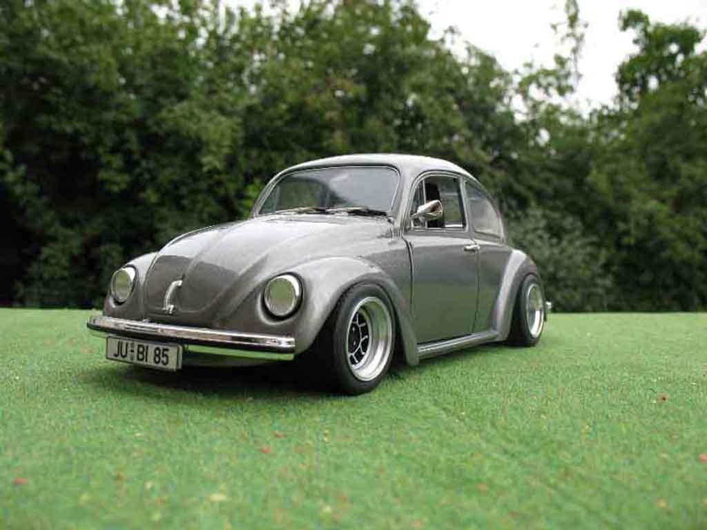 Volkswagen Kafer 1/18 Solido coxinelle grijs jantes ats modelauto