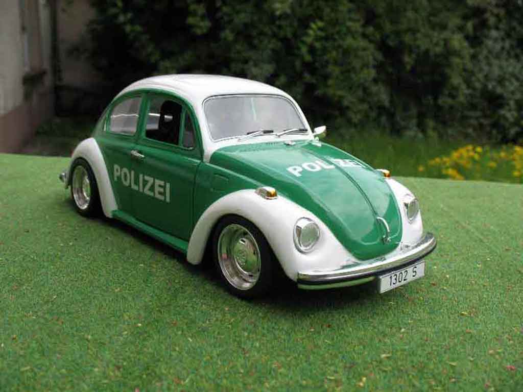 Volkswagen Kafer 1/18 Solido coxinelle polizei / politie modelauto