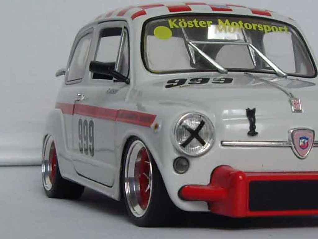 Fiat 850 1/18 Revell abarth 1000 tc modelauto