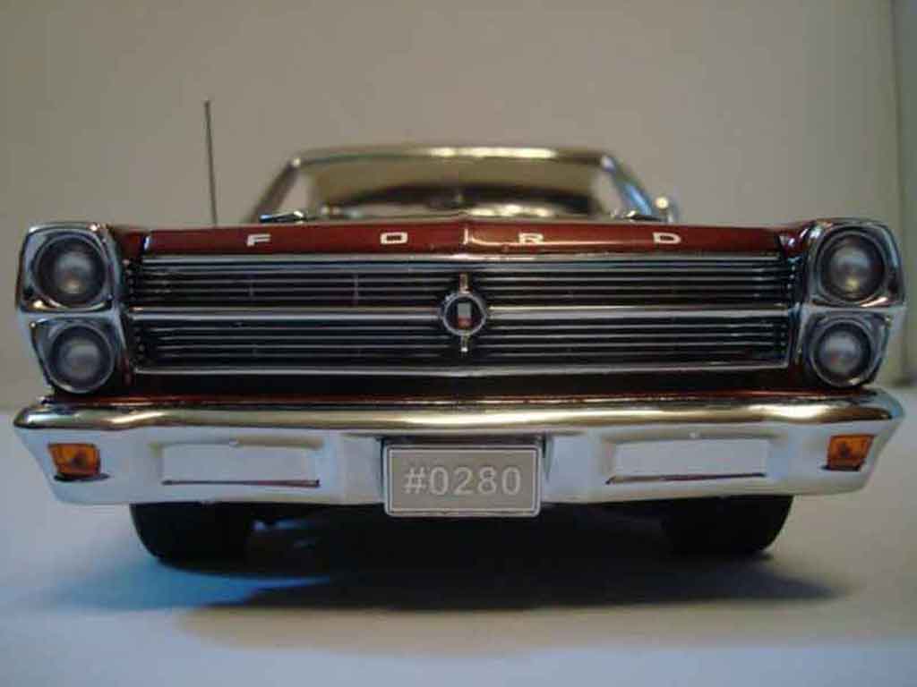 Ford Fairlane 1966 1/18 GMP 1966 390 c.i. 4 speed street ember glow modelauto