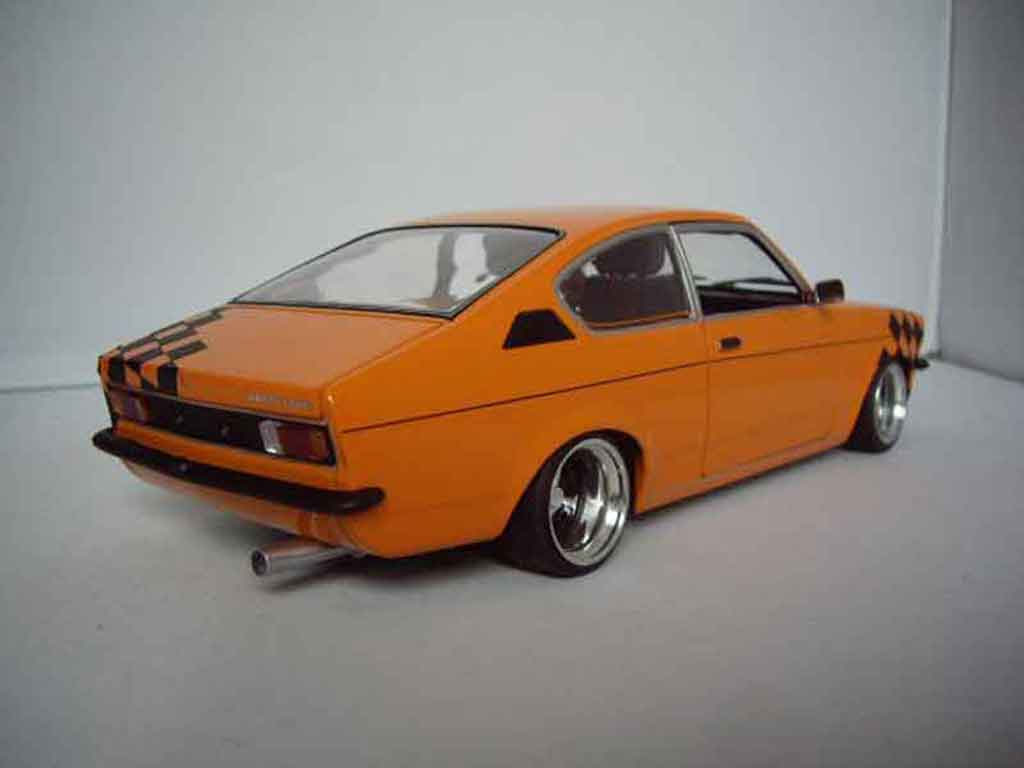 Opel Kadett C coupe sr 1976 oranje 1/18 Minichamps