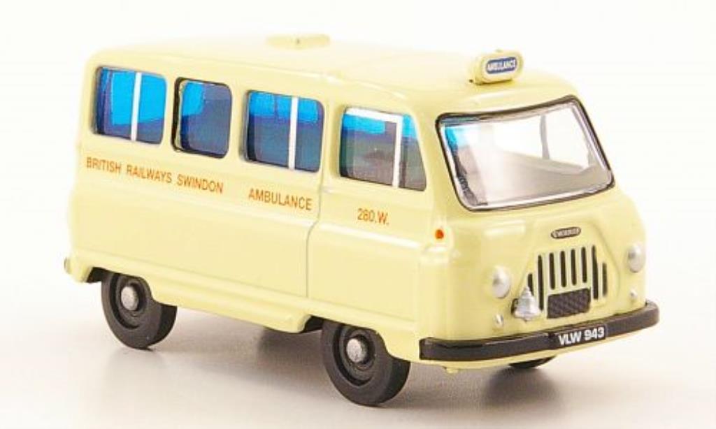 Morris J2 1/76 Oxford Minibus British Railways Ambulance modelauto