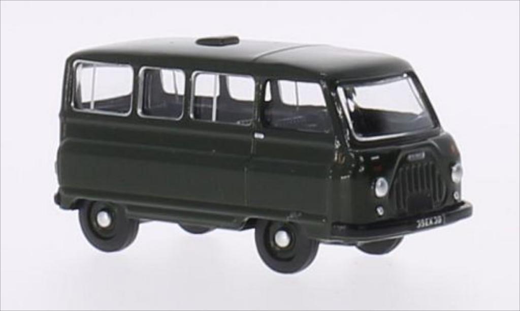 Morris J2 1/76 Oxford Minibus grun RHD modelauto