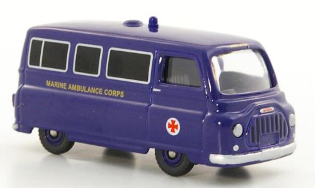 Morris J2 1/76 Corgi Van Marine Ambulance Corps Emergency Services modelauto