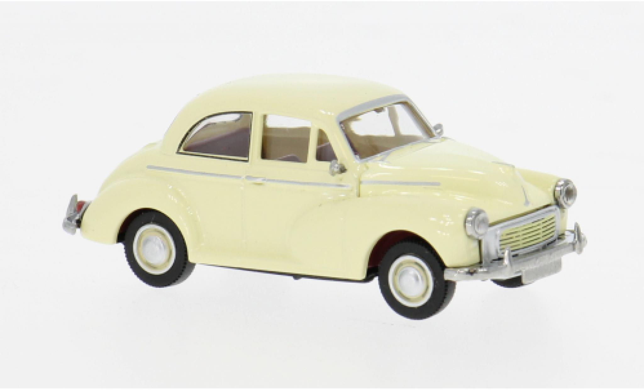 Morris Minor 1/87 Brekina 1000 geel 1956 1:87 modelauto