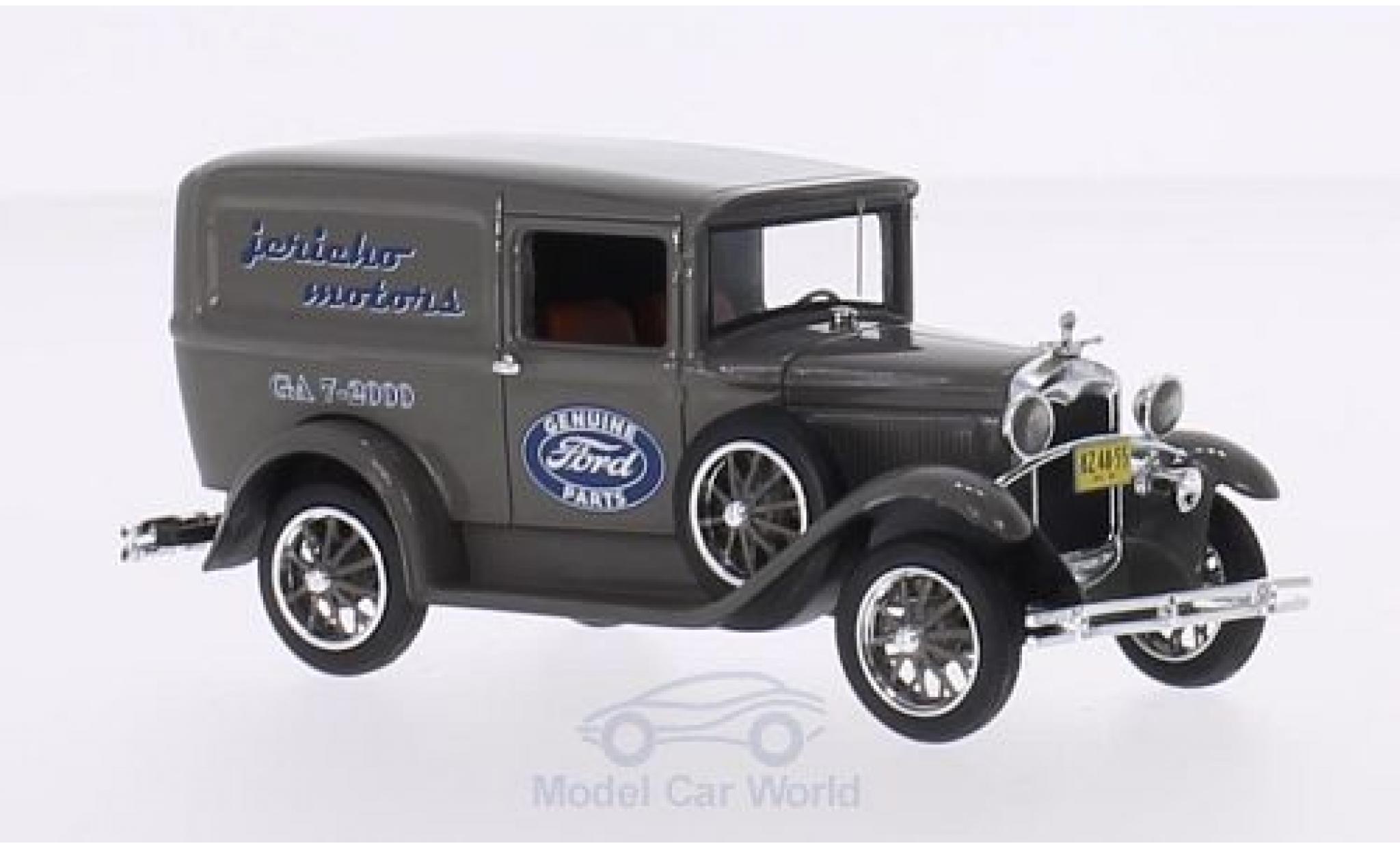 Ford Model A 1/43 Motorhead Livery grijs Jericho Motors 1931 modelauto