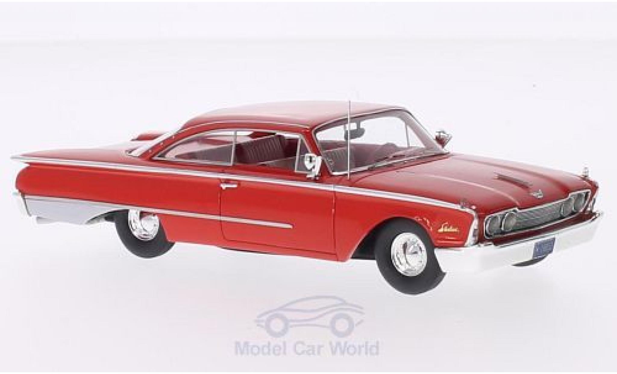 Ford Starliner Galaxie 1/43 Motorhead rood 1960 modelauto