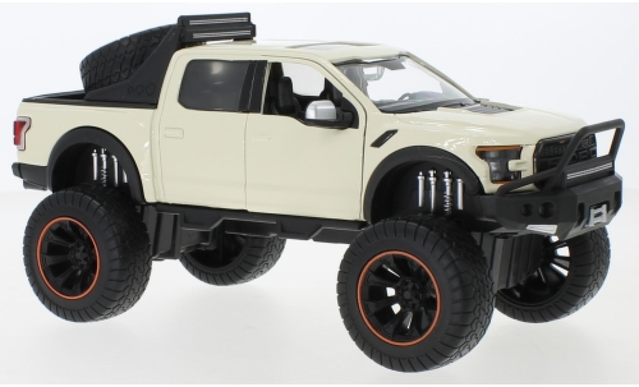 Ford F-1 1/24 Motormax 50 Raptor Off Road beige 2017 Ma&szlig;stab 1:27 modelauto