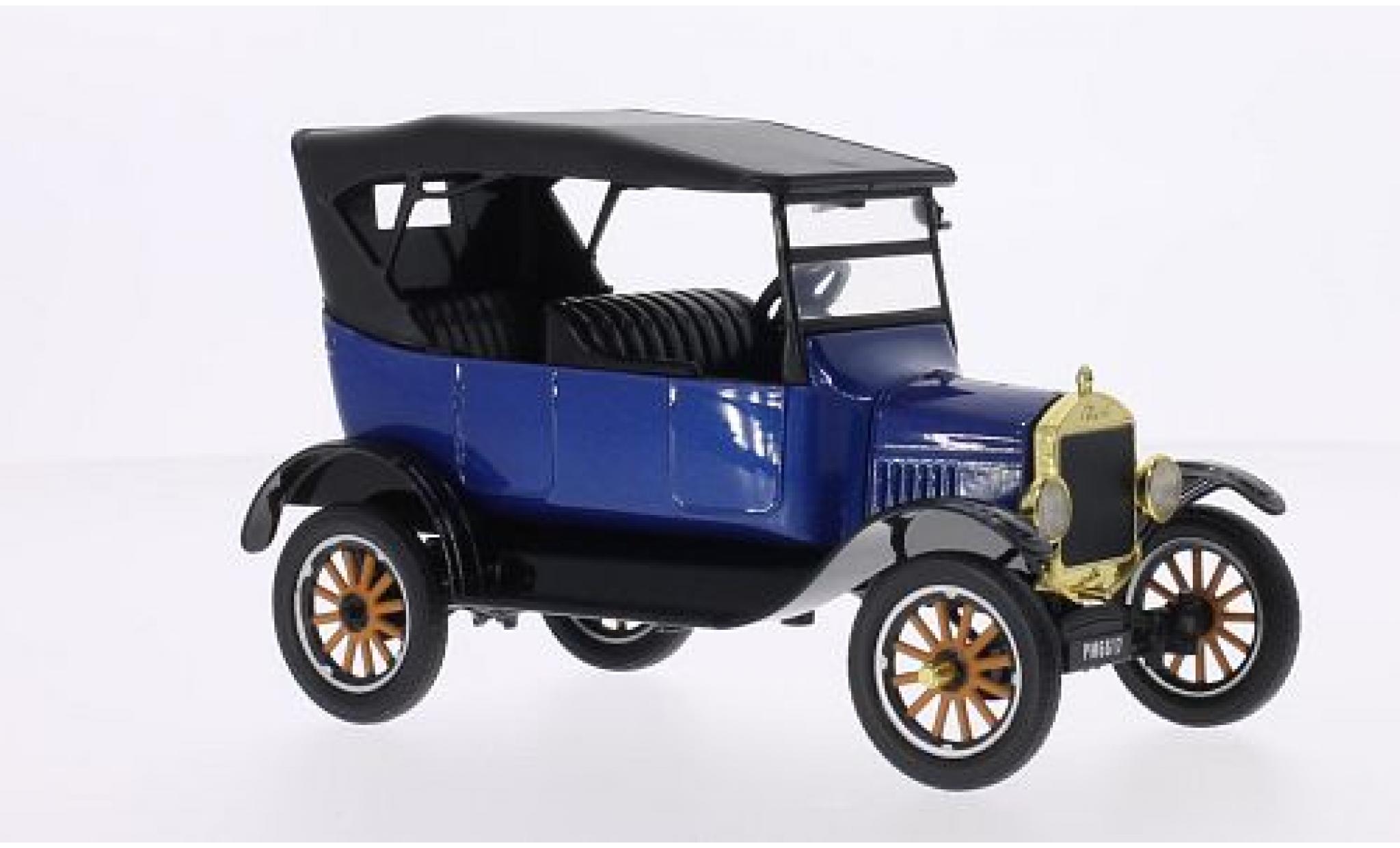 Ford Model T 1/24 Motormax Touring metallic blauw 1925 modelauto