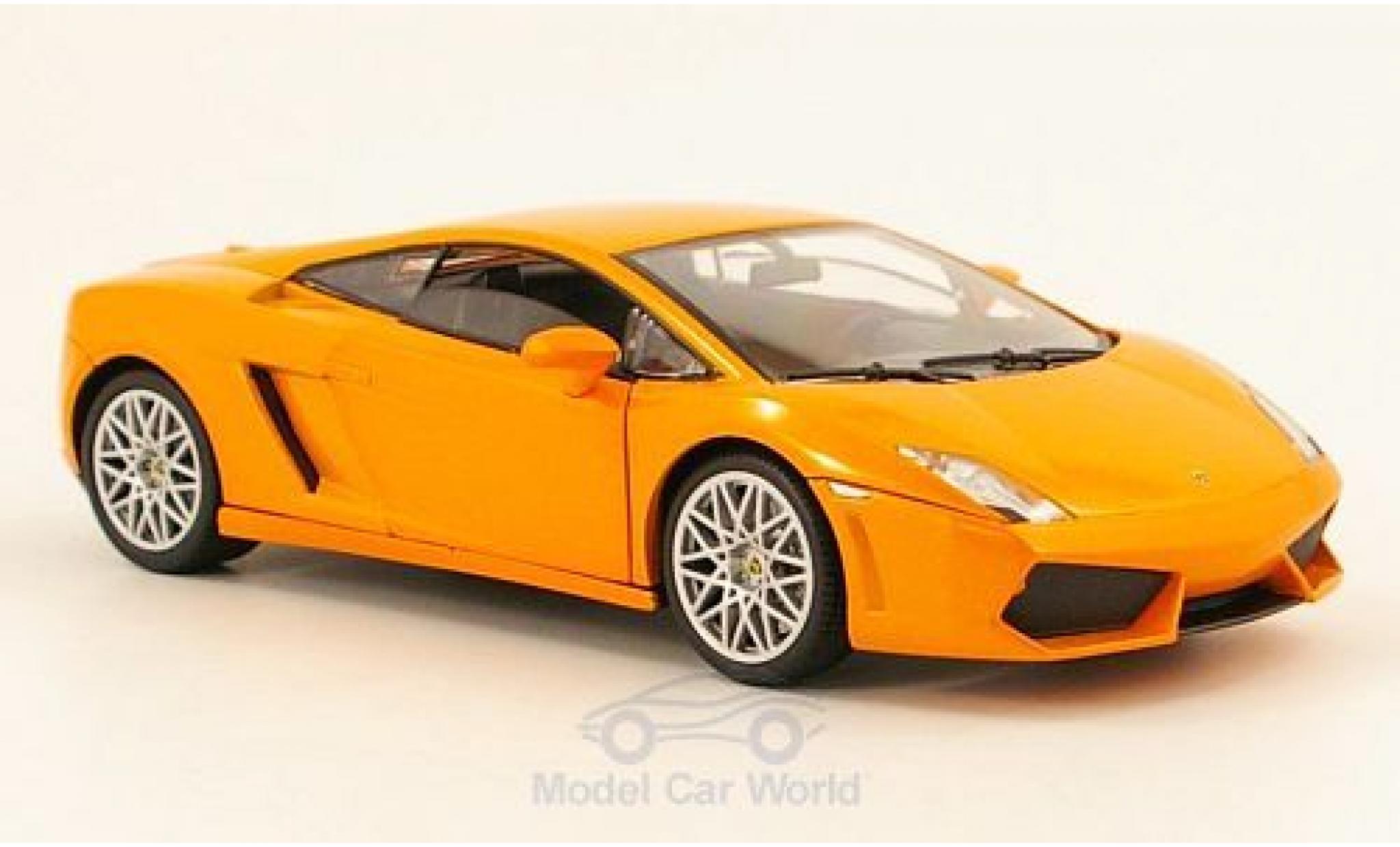 Lamborghini Gallardo LP560-4 1/24 Motormax oranje modelauto
