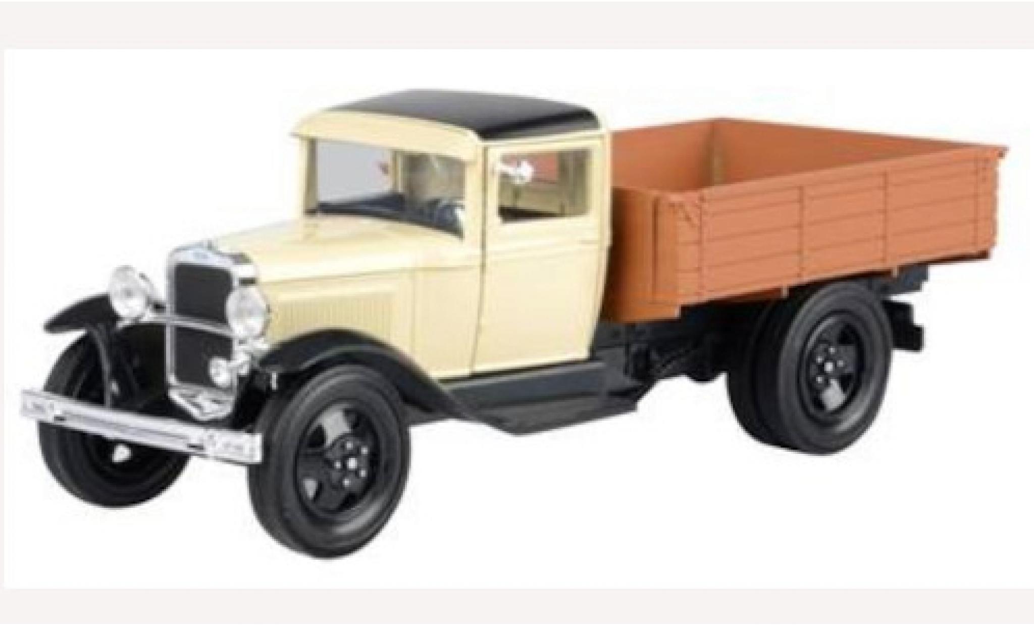 Ford Model A 1/24 Motormax A beige modelauto