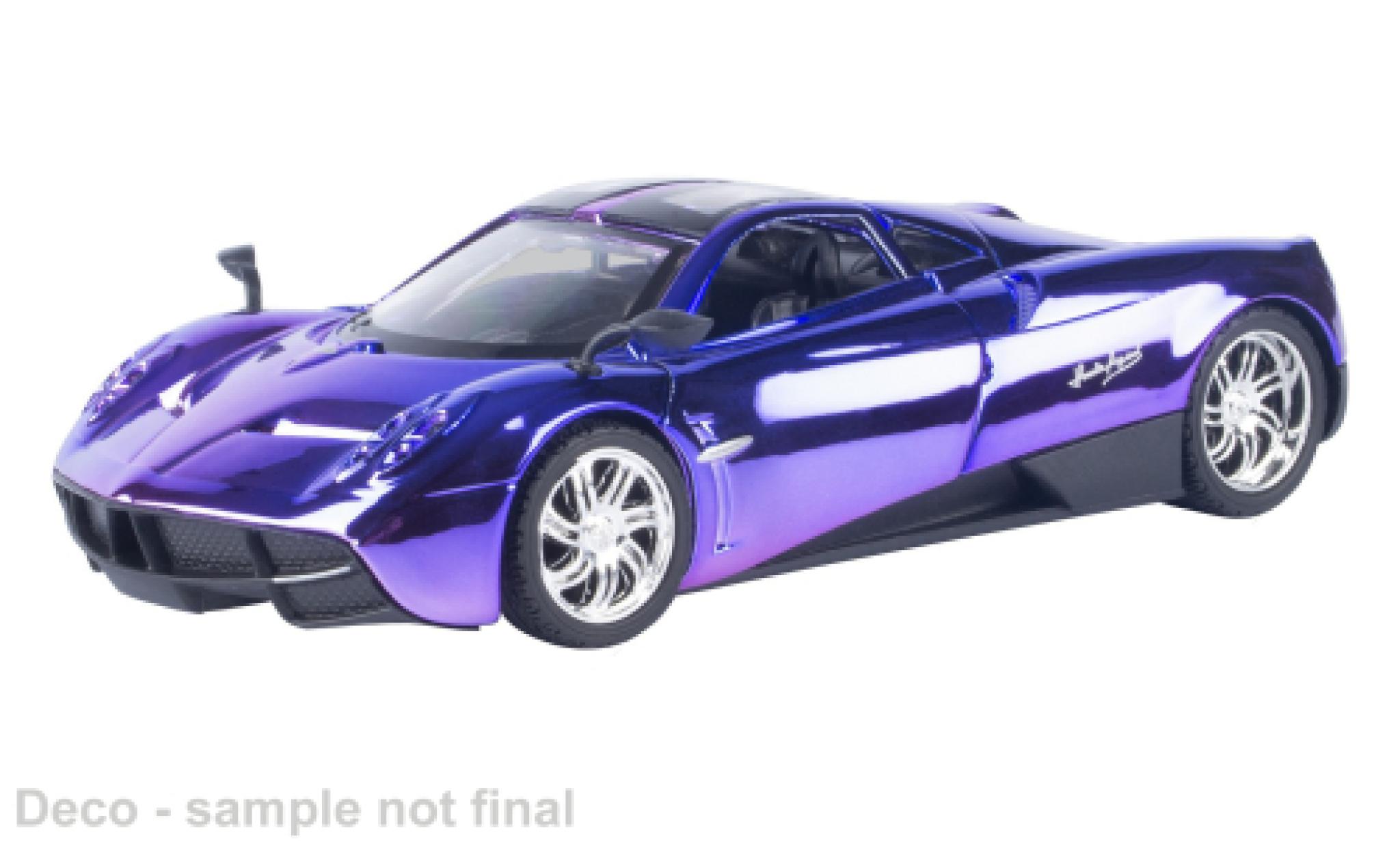 Pagani Huayra 1/24 Motormax paars 1:24 modelauto