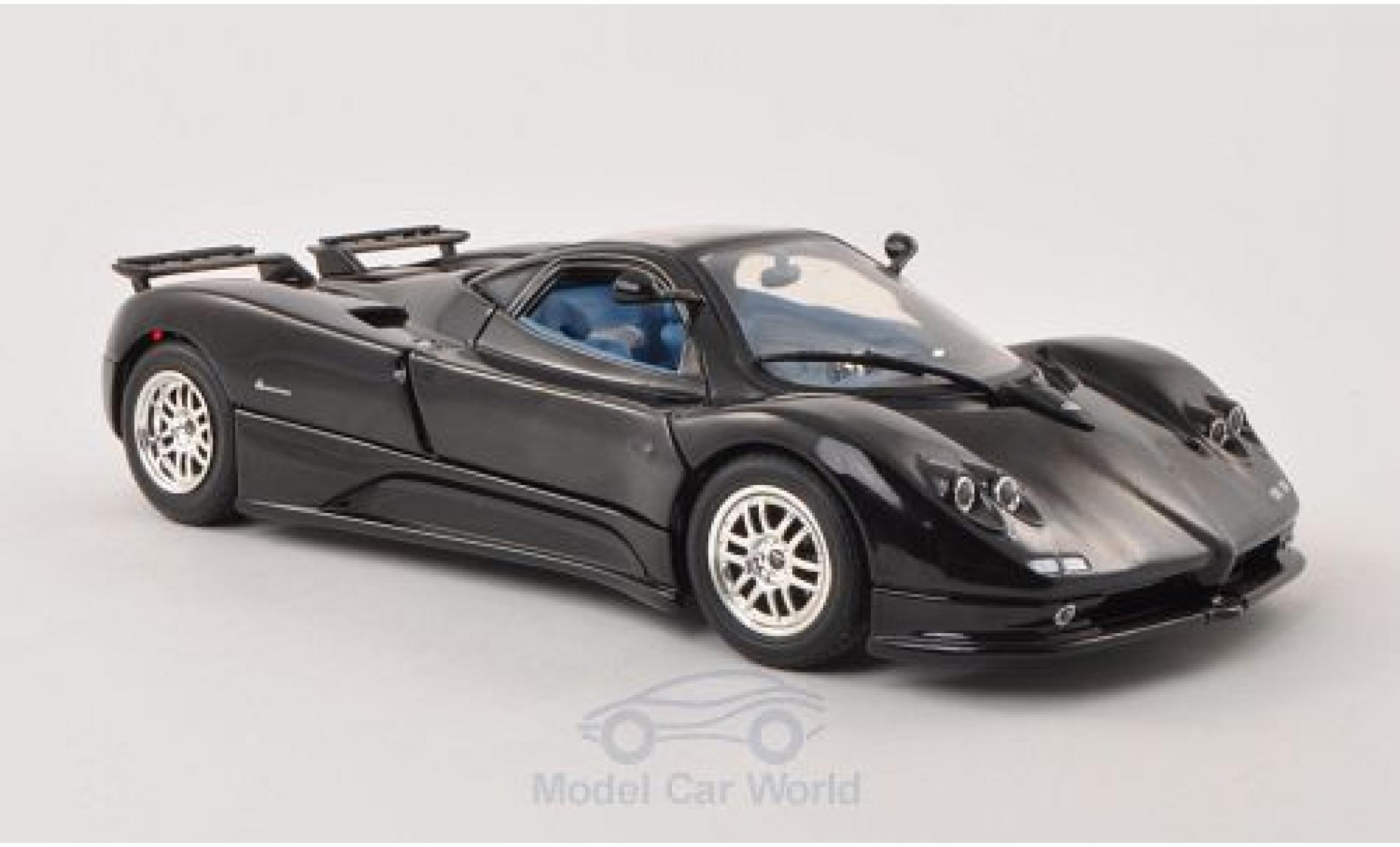 Pagani Zonda R 1/18 Motormax C12 zwart 2004 modelauto