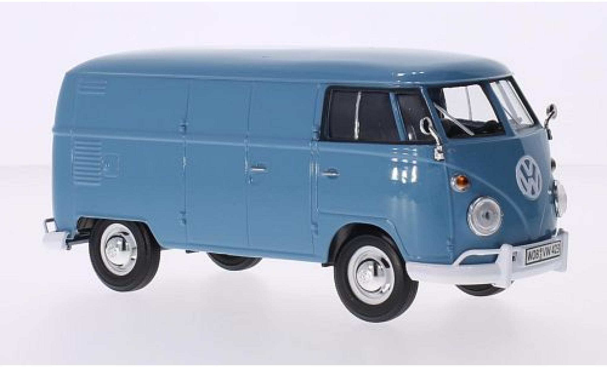 Volkswagen T1 1/24 Motormax Kasten blauw 1:24 modelauto