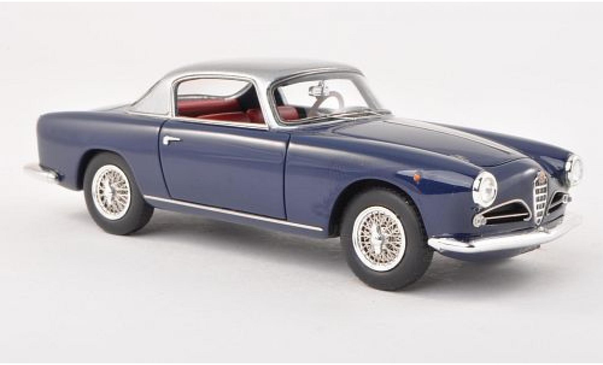 Alfa Romeo 1900 1/43 Neo C Super Sprint Touring dkl.-blauw/grijs 1956 modelauto