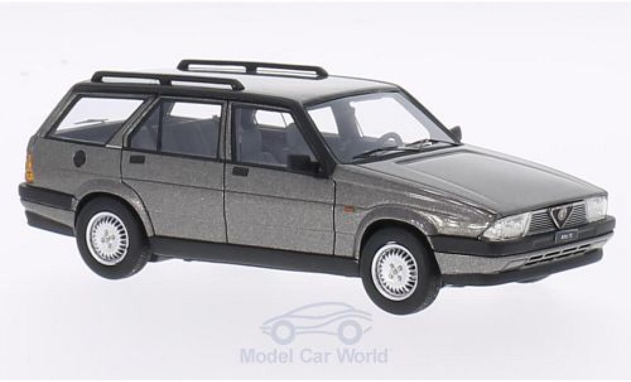 Alfa Romeo 75 1/43 Neo Sportwagon V6 2.5 metallic grijs 1986 modelauto