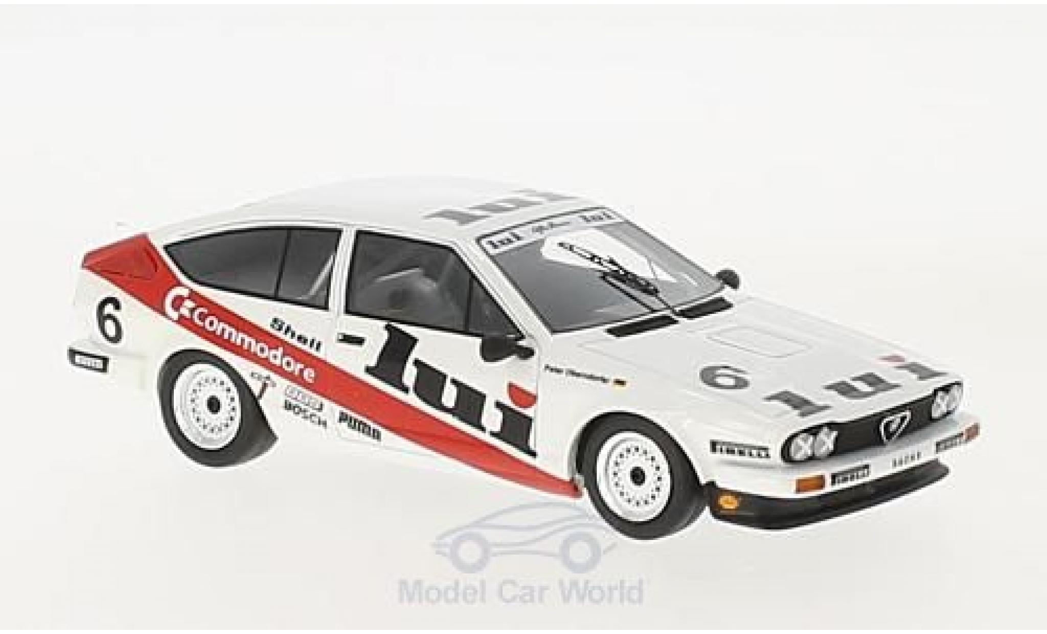 Alfa Romeo GT 2.5 1/43 Neo V6 2.5 Lui DPM 1985 P.Oberndorfer modelauto