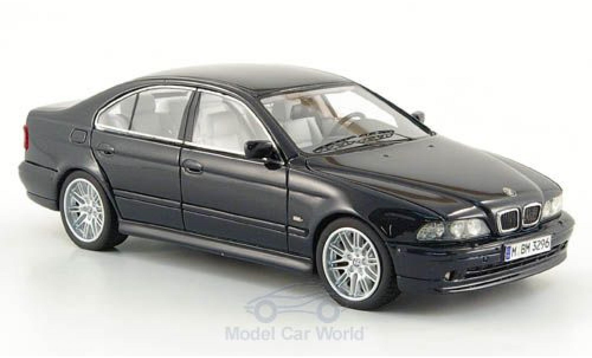 Bmw 530 1/43 Neo i (E39) metallic zwart 2002 modelauto