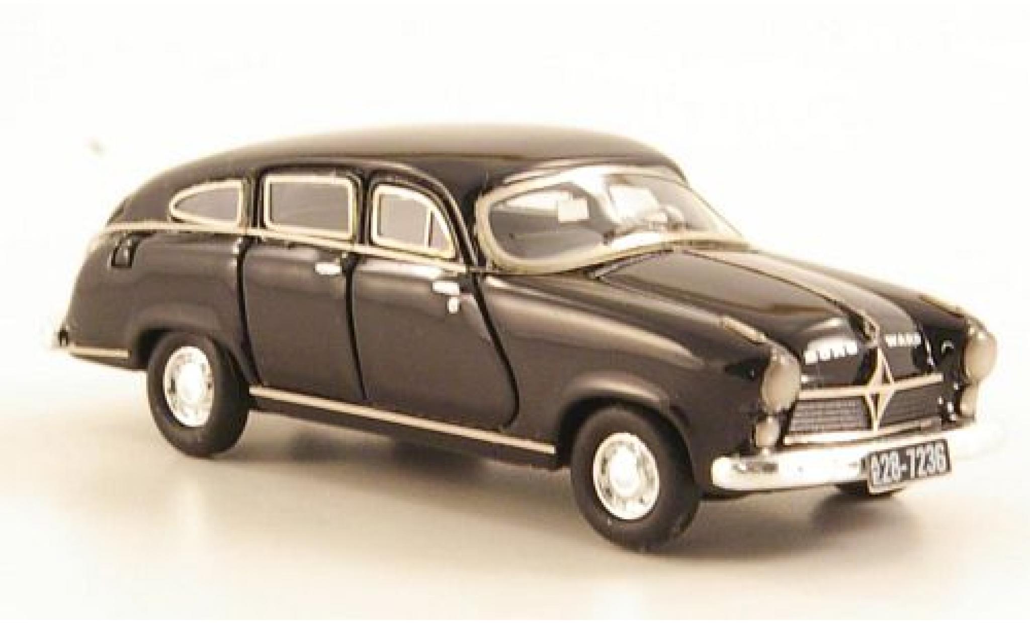 Borgward Hansa 2400 1/87 Neo zwart 1952 modelauto