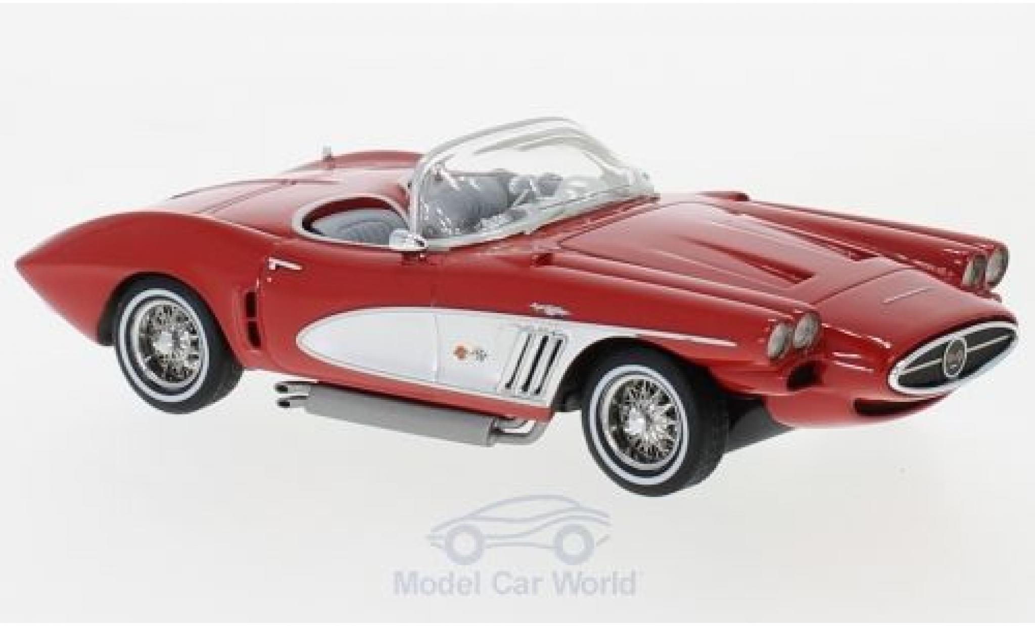 Chevrolet Corvette 1/43 Neo XP-700 Roadster Concept rood/grijs 1959 modelauto