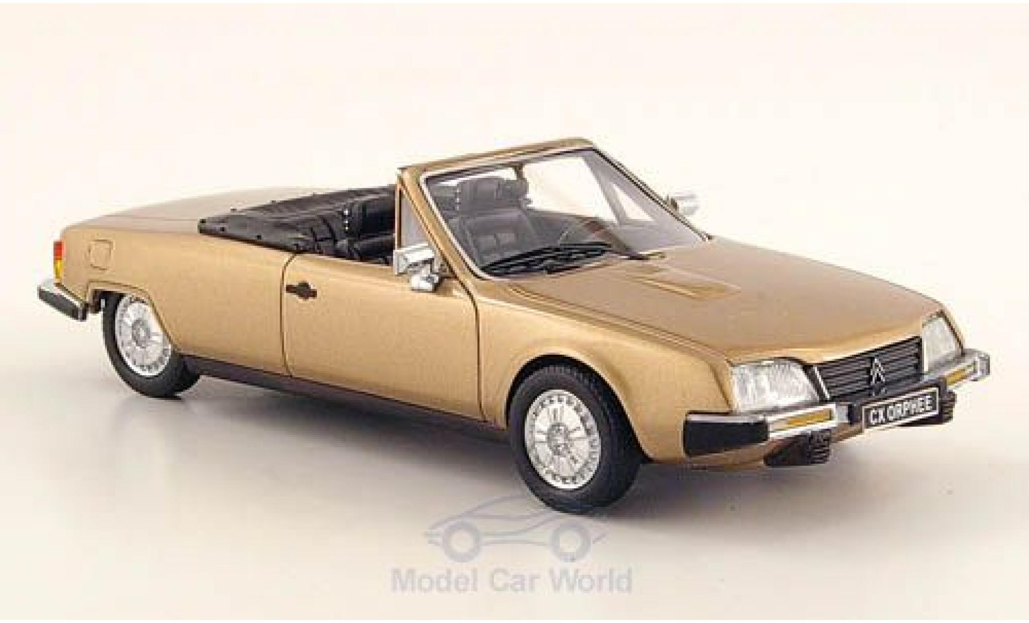 Citroen CX 1/43 Neo Orphee Cabriolet metallic beige 1983 modelauto