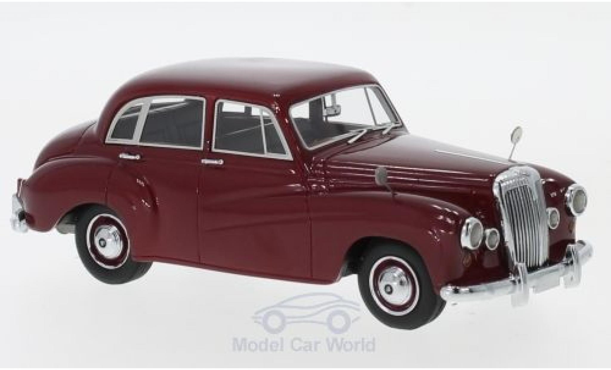 Daimler Conquest 1/43 Neo rood RHD 1953 modelauto