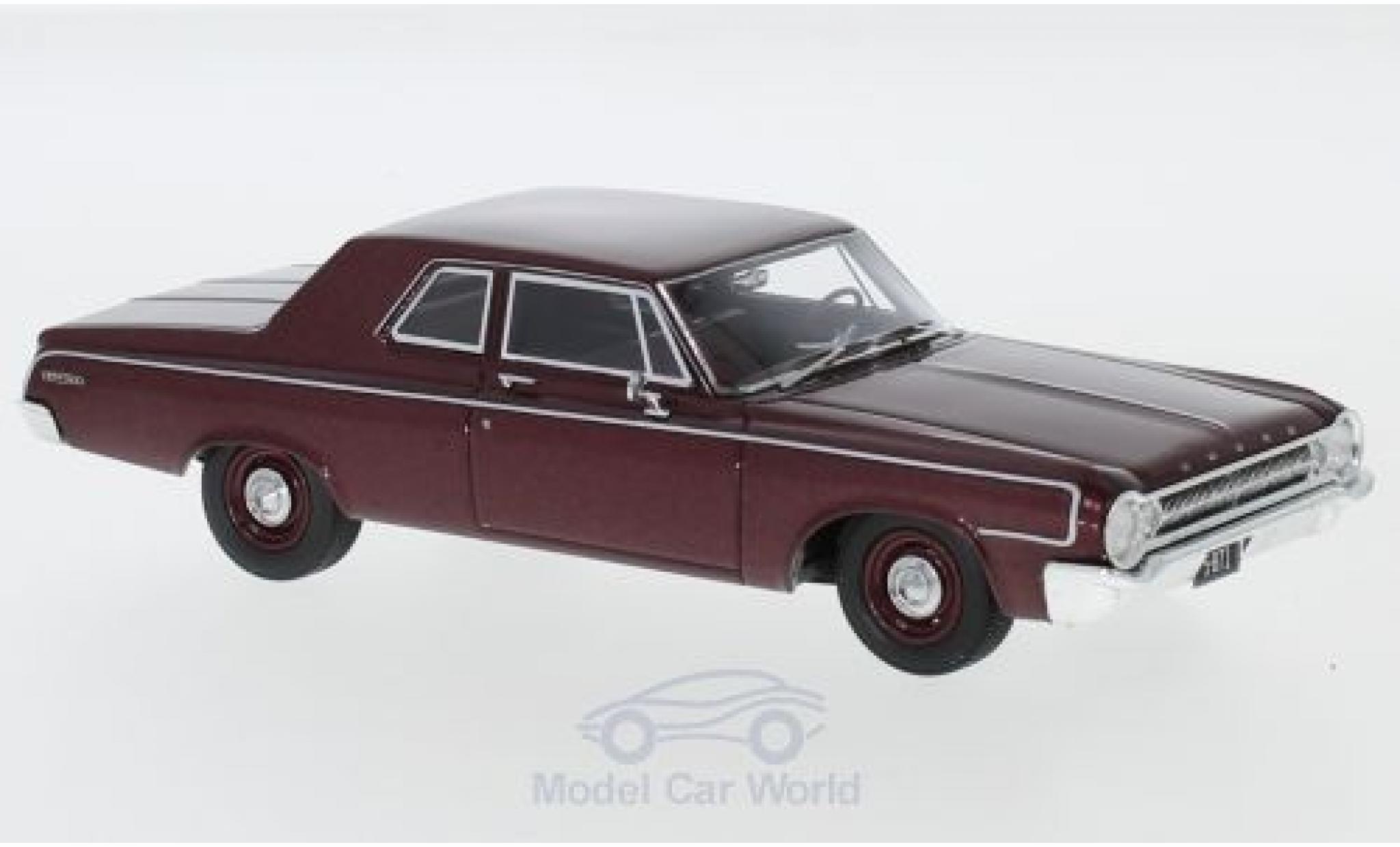 Dodge 330 1/43 Neo Sedan metallic rood 1964 modelauto