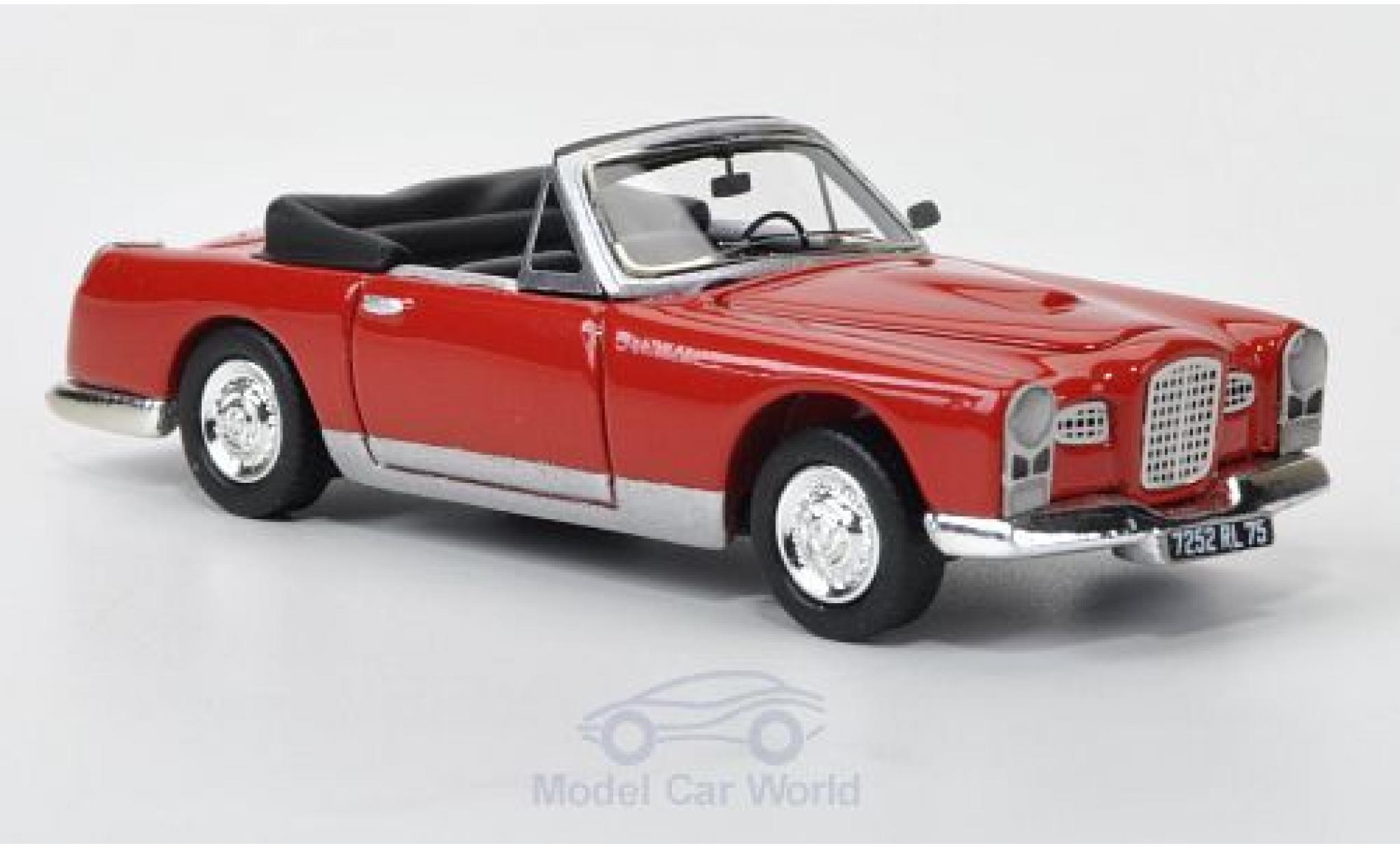Facel Vega FV 1/87 Neo 1 rood 1955 modelauto