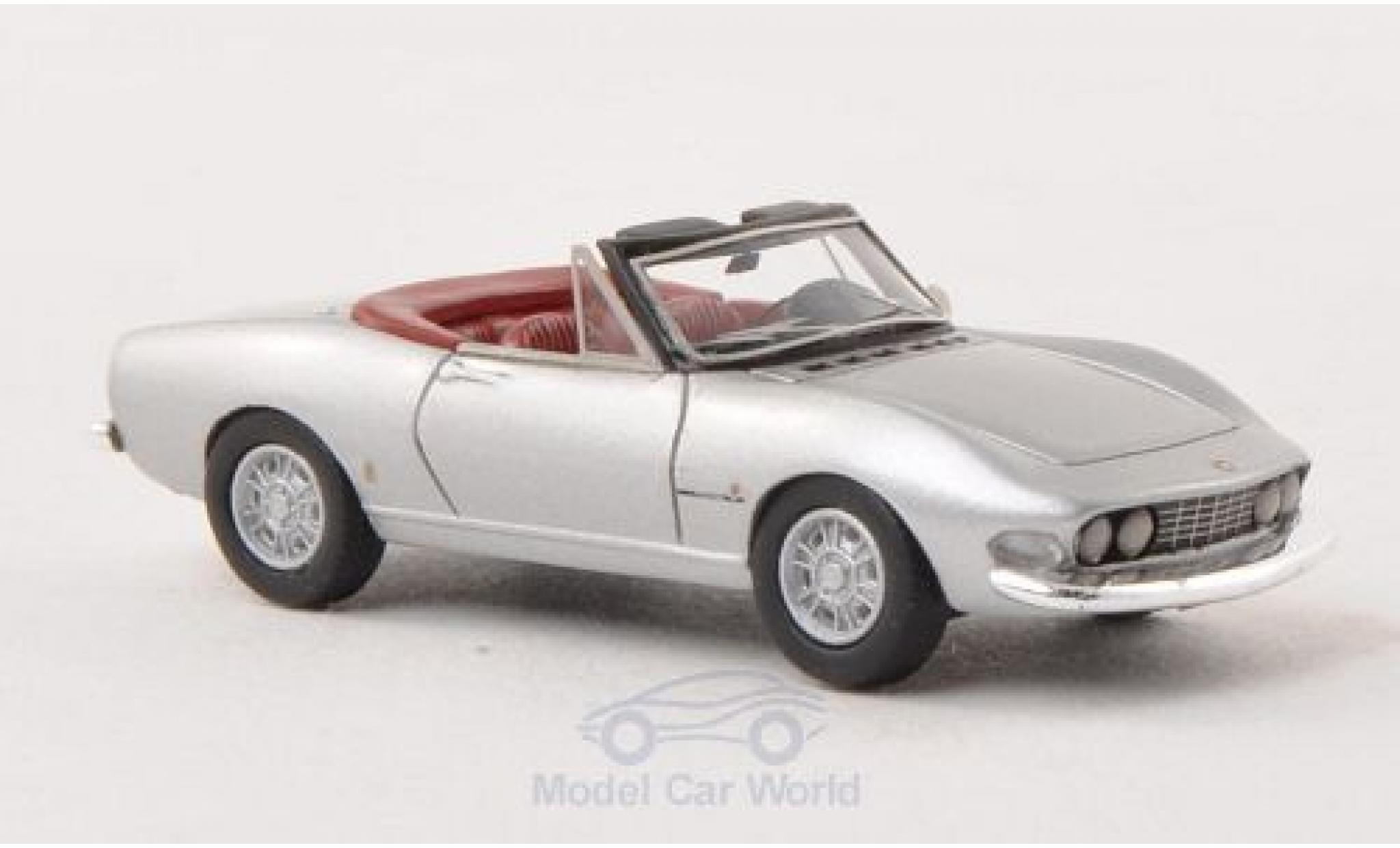 Fiat Dino 1/87 Neo Spider 2000 grijs 1966 modelauto