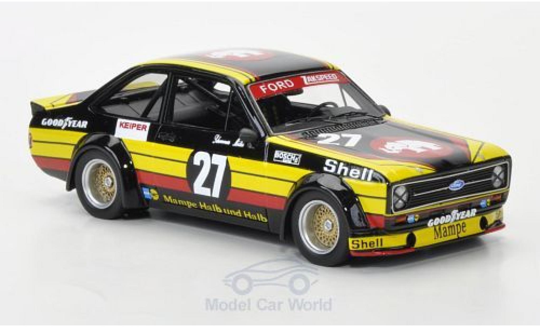 Ford Escort MKI 1/43 Neo MkII RS Gr.2 No.27 Mampe N&uuml;rburgring 1977 W.Schommers/S.M&uuml;ller modelauto