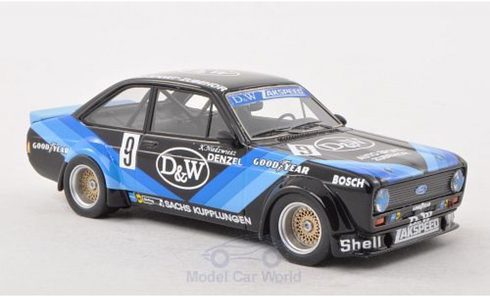 Ford Escort MKI 1/43 Neo MkII RS Gr.2 No.9 D&W ETCC Sizilien 1979 K.Niedzwiedz modelauto
