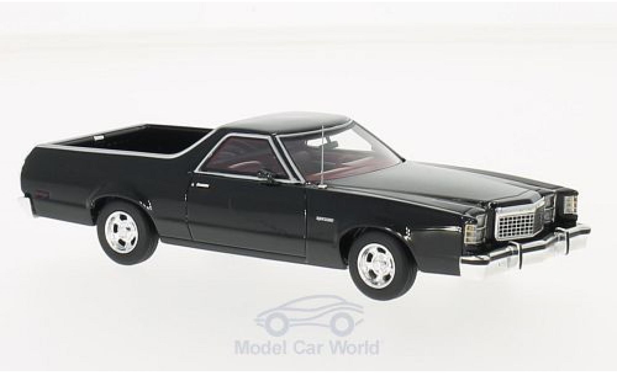 Ford Ranchero 1/43 Neo zwart 1979 modelauto