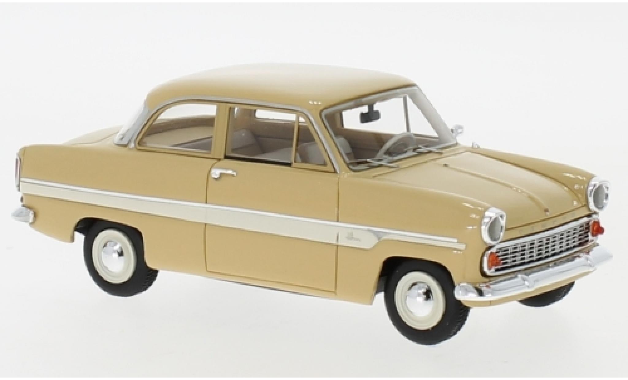 Ford Taunus 1/43 Neo 12M (G13AL) Sedan beige/wit 1959 modelauto
