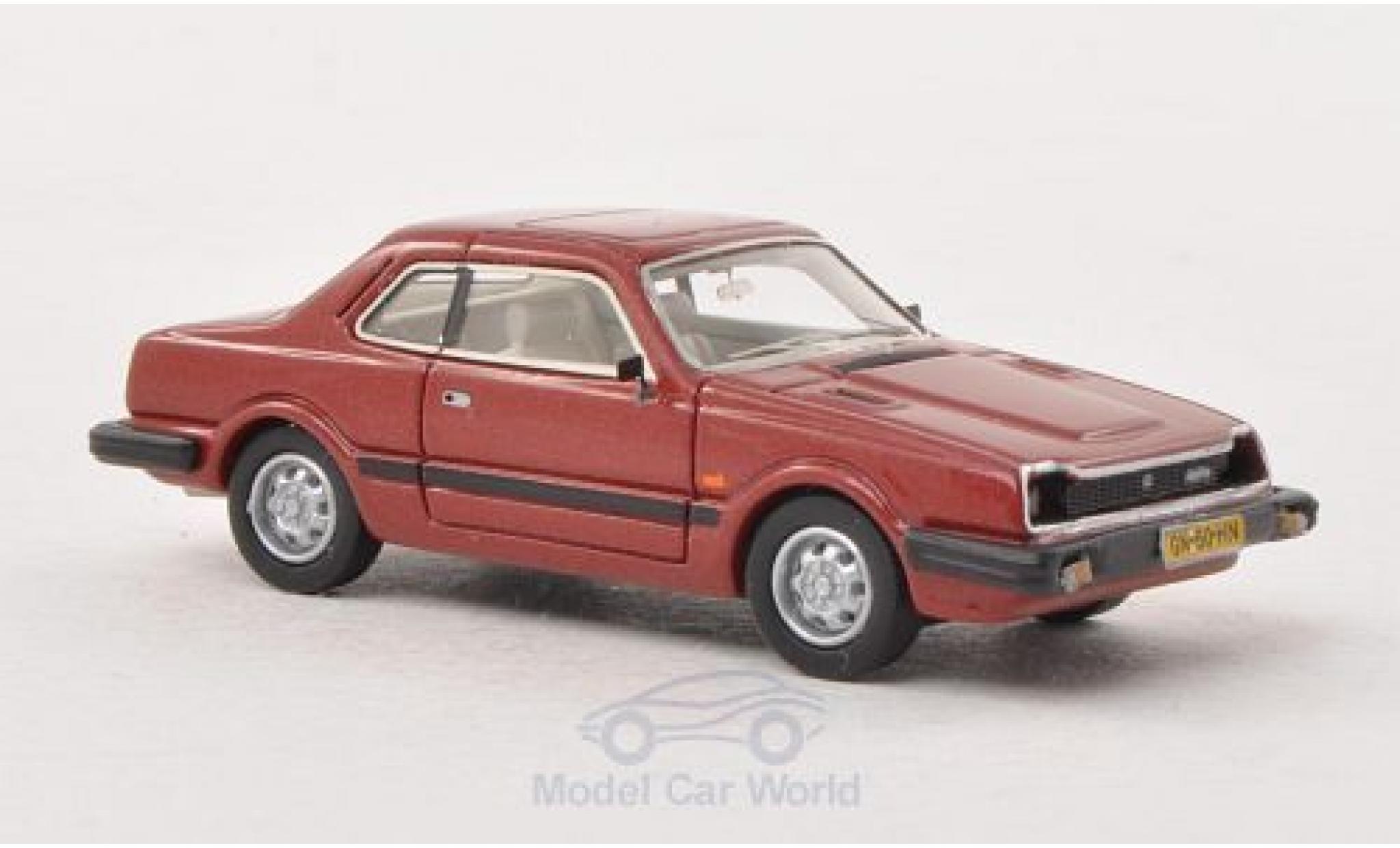 Honda Prelude 1/87 Neo Mk1 metallic rood 1981 modelauto