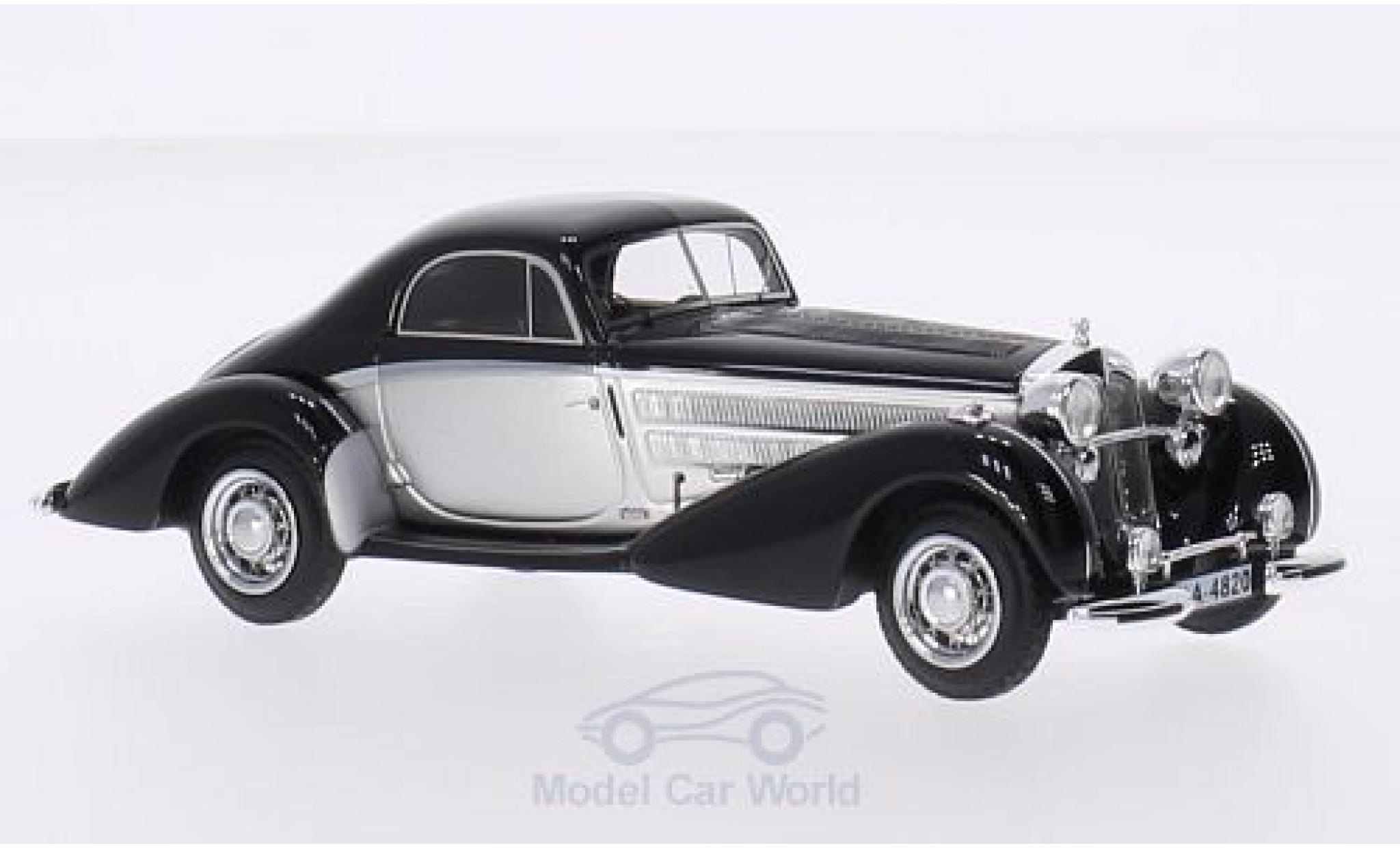 Horch 853 1/43 Neo Spezial-Coupe grijs/zwart 1937 modelauto