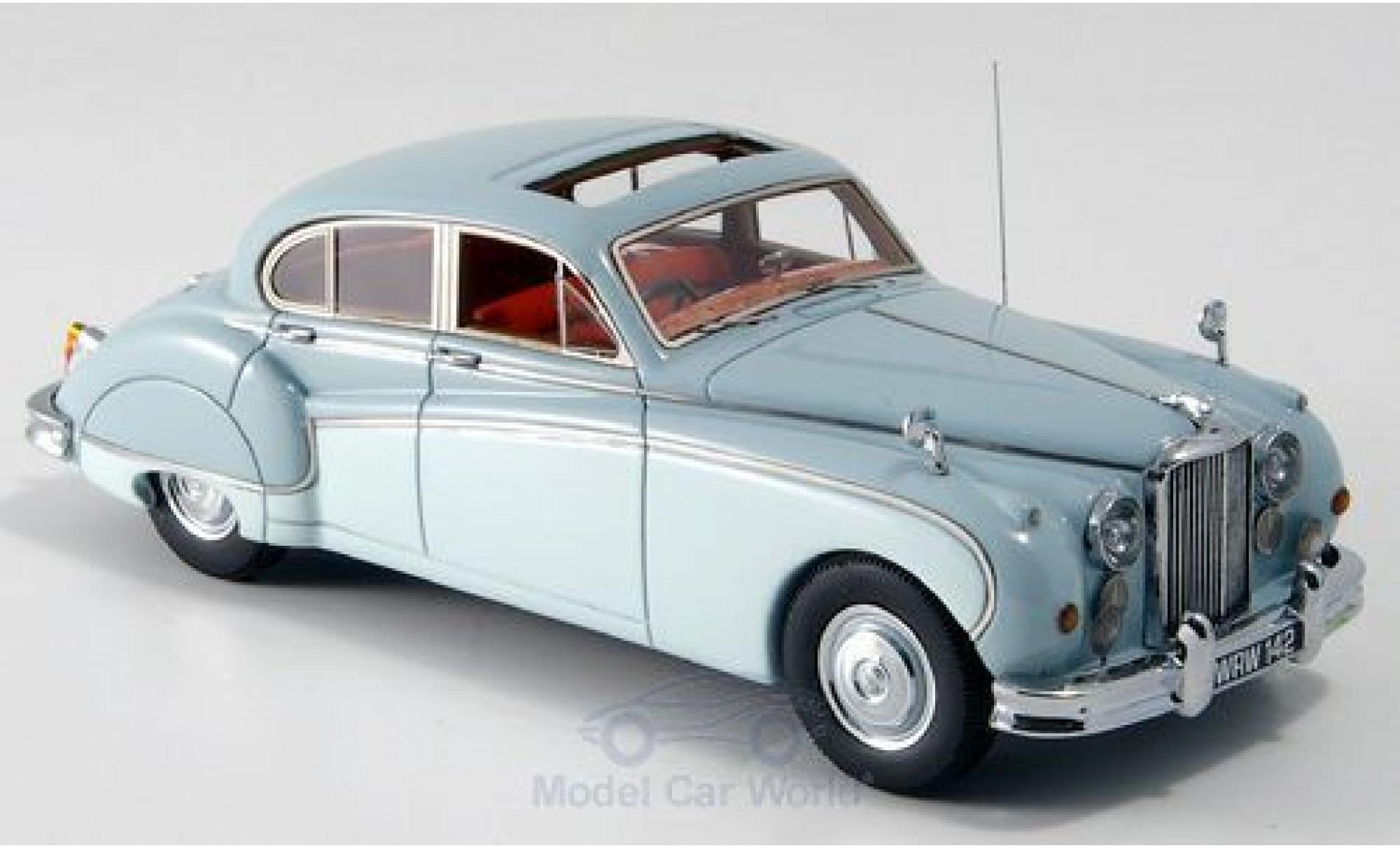 Jaguar MK 9 1/43 Neo IX grijs/grijs RHD 1957 modelauto