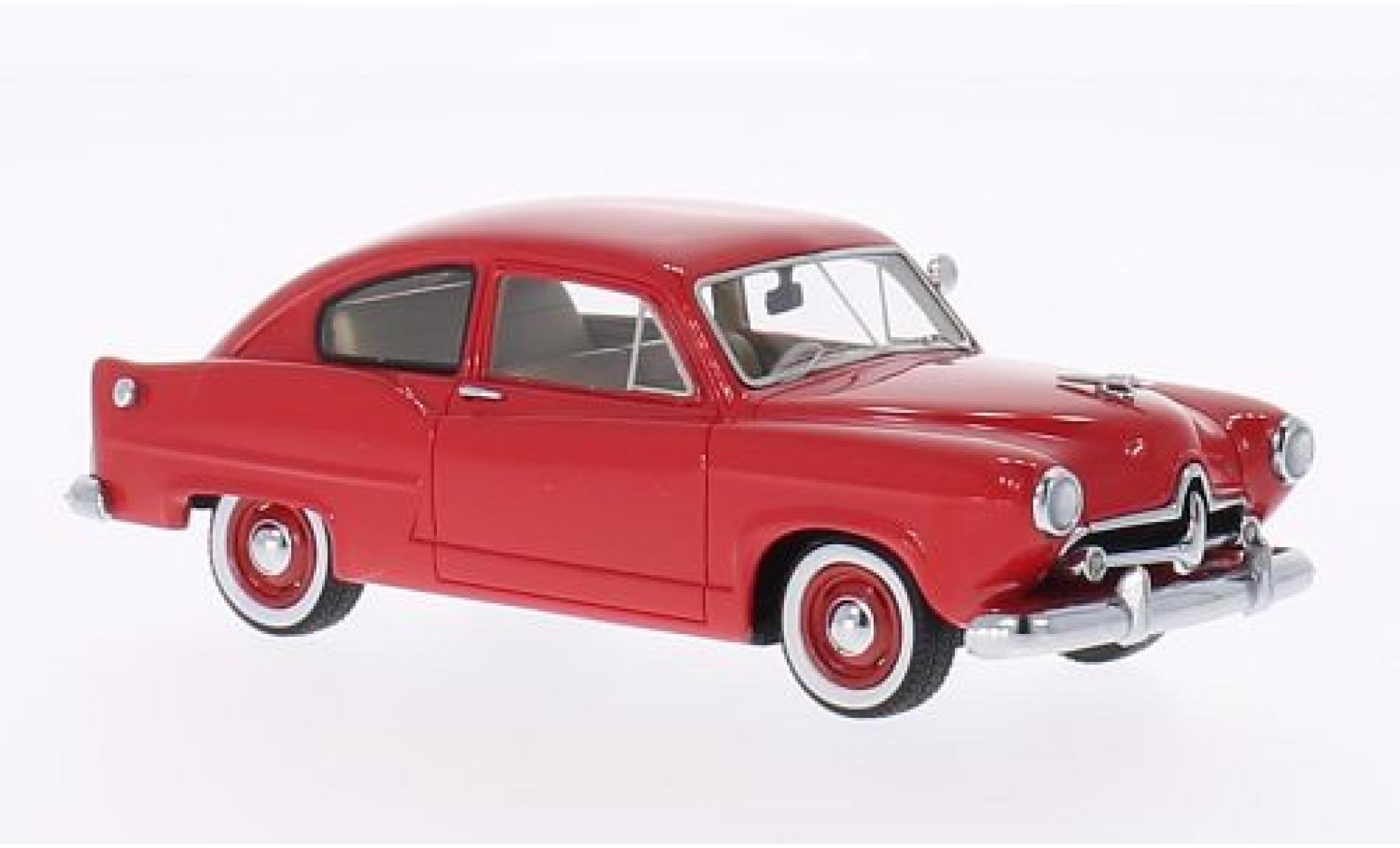 Kaiser Henry J 1/43 Neo rood 1951 modelauto