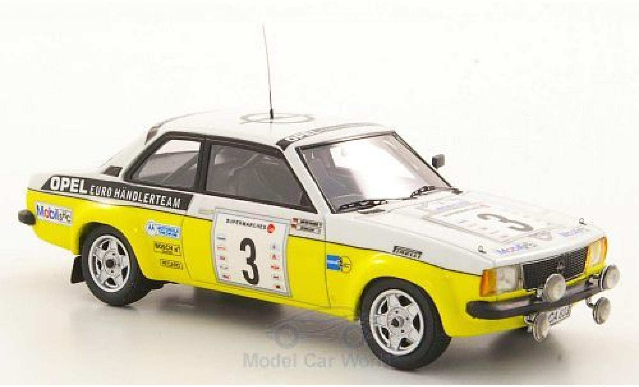 Opel Ascona C 1/43 Neo B Gr.2 No.3 Euro H&auml;ndlerteam Boucles de Spa 1979 J.Kleint/G.Wanger modelauto