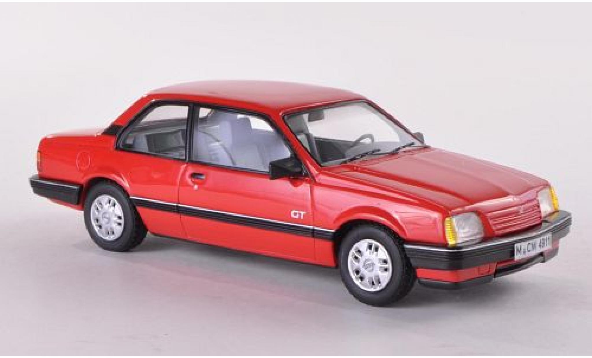 Opel Ascona 1/43 Neo C GT rood 1986 2-portes modelauto