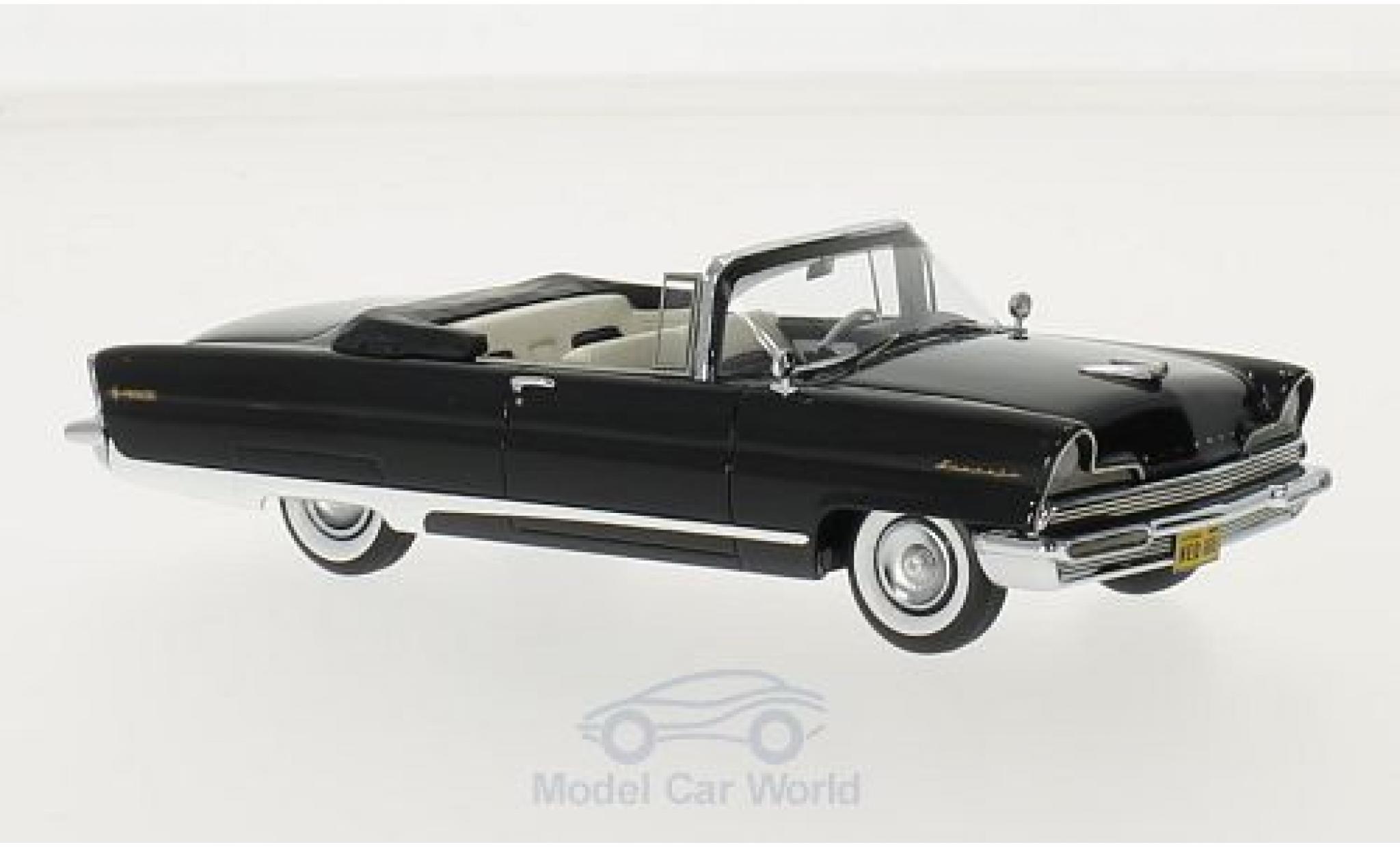Lincoln Premiere 1/43 Neo Cabriolet zwart 1956 modelauto