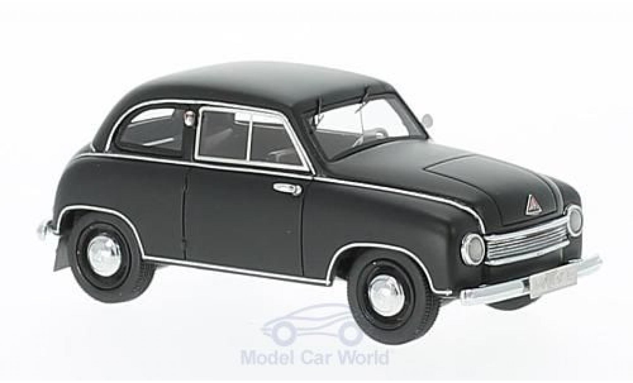 Lloyd LS 1/43 Neo 300 matt-zwart 1951 modelauto