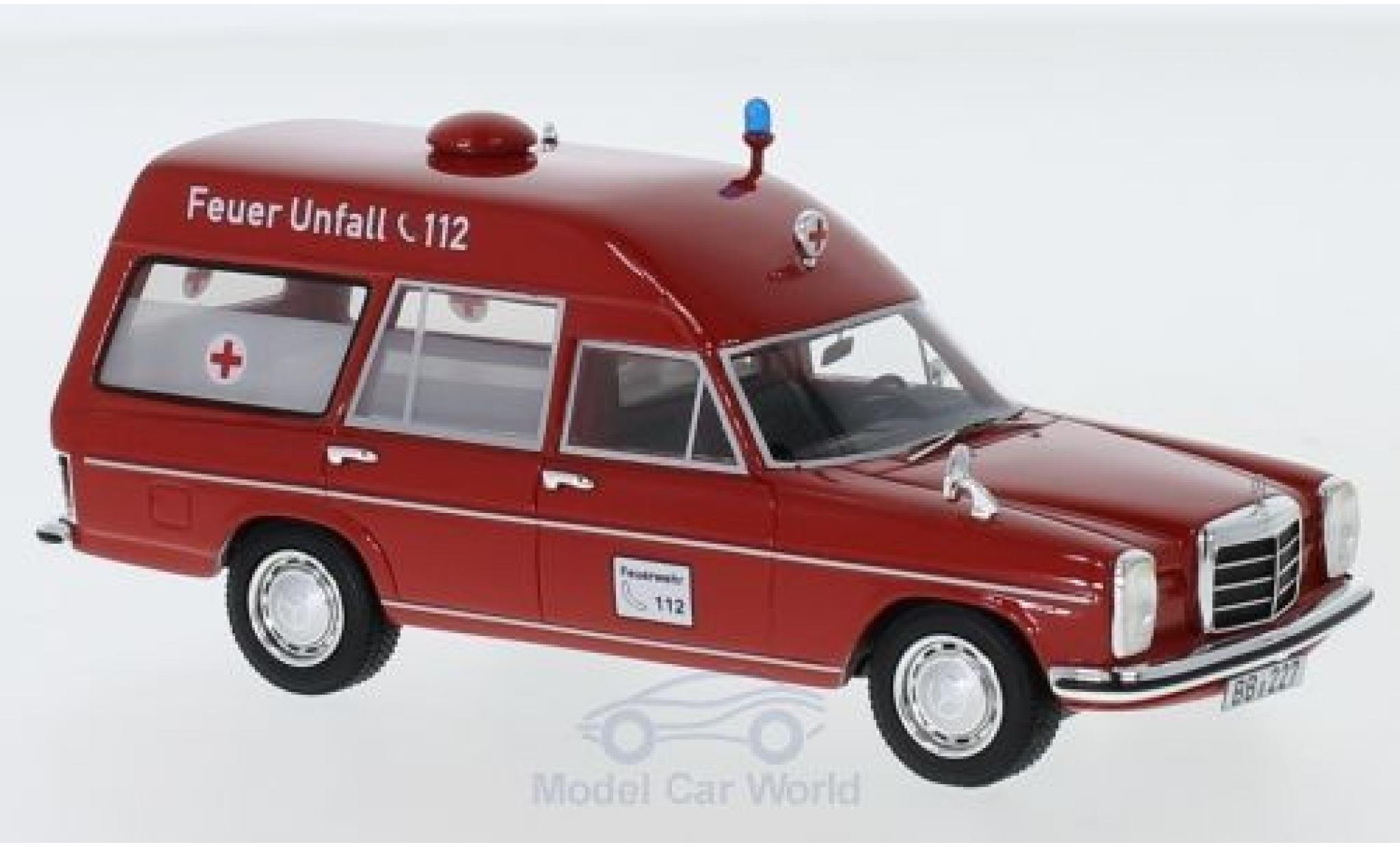 Mercedes 220 1/43 Neo D (W115) Binz Ambulance modelauto