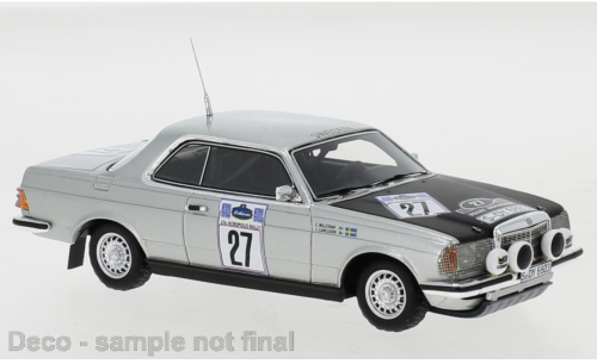 Mercedes 280 1/43 Neo CE No.27 Carlsson Rallye WM Rallye Acropolis 1980 I.Carlsson/C.Billstam modelauto