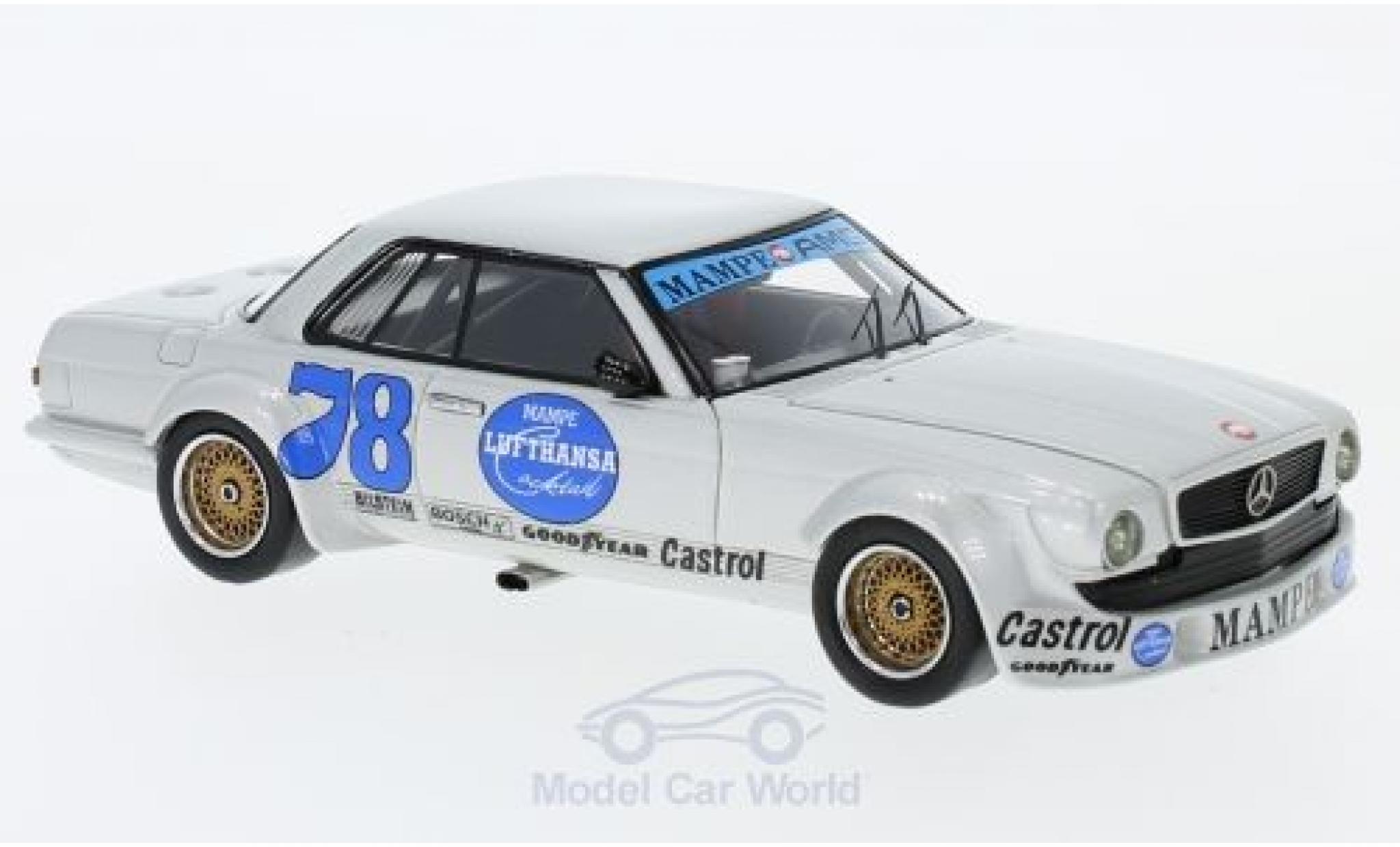 Mercedes 450 SLC 1/43 Neo SLC AMG Gr.2 No.78 Mampe 1978 Pr&auml;sentation modelauto