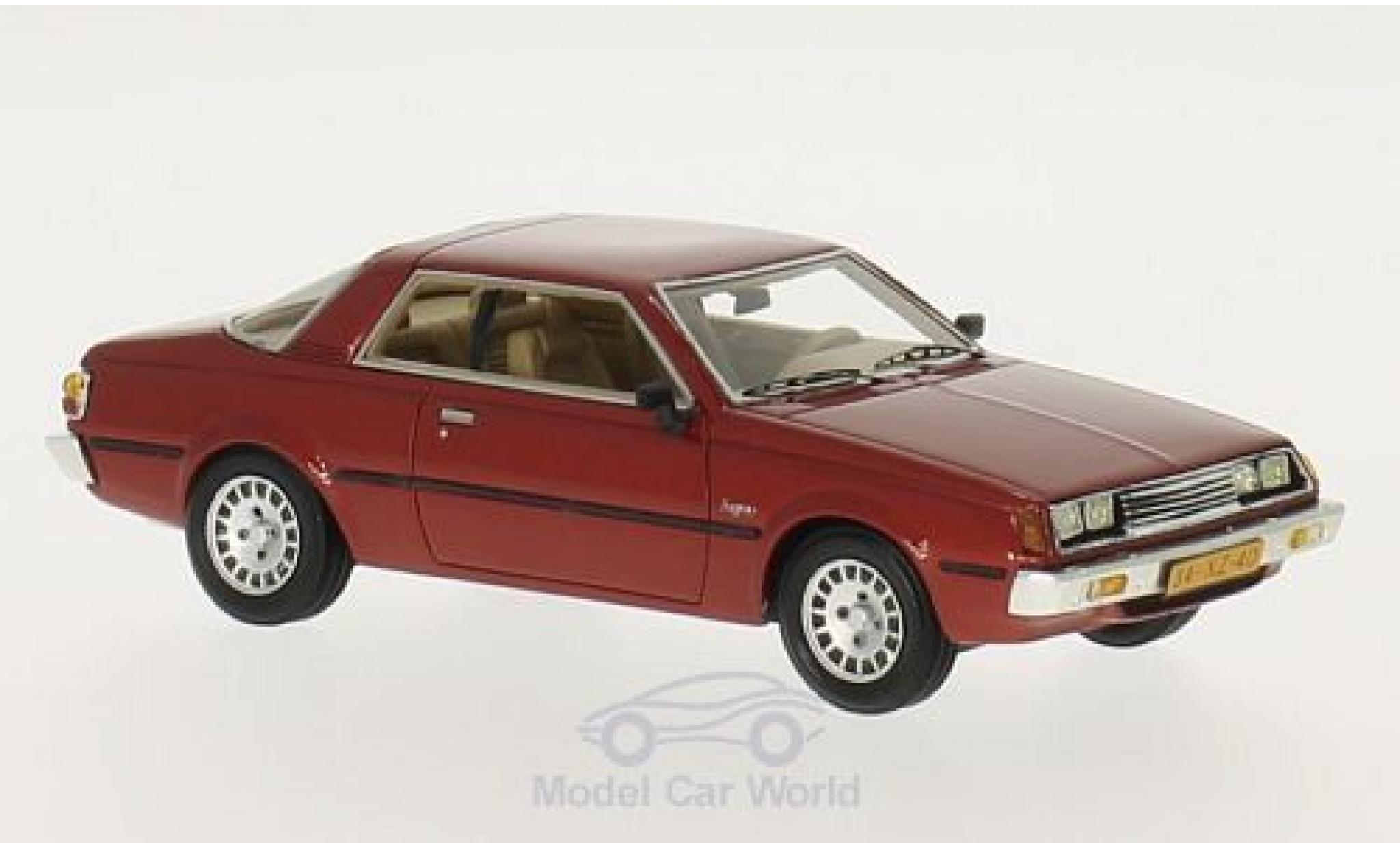 Mitsubishi Sapporo 1/43 Neo MkI metallic rood 1982 modelauto