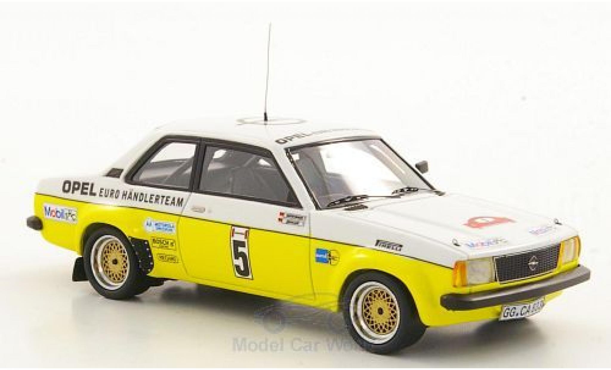 Opel Ascona C 1/43 Neo B Gr.2 No.5 Euro H&auml;ndlerteam Rallye Hunsr&uuml;ck 1979 J.Kleint/G.Wanger modelauto