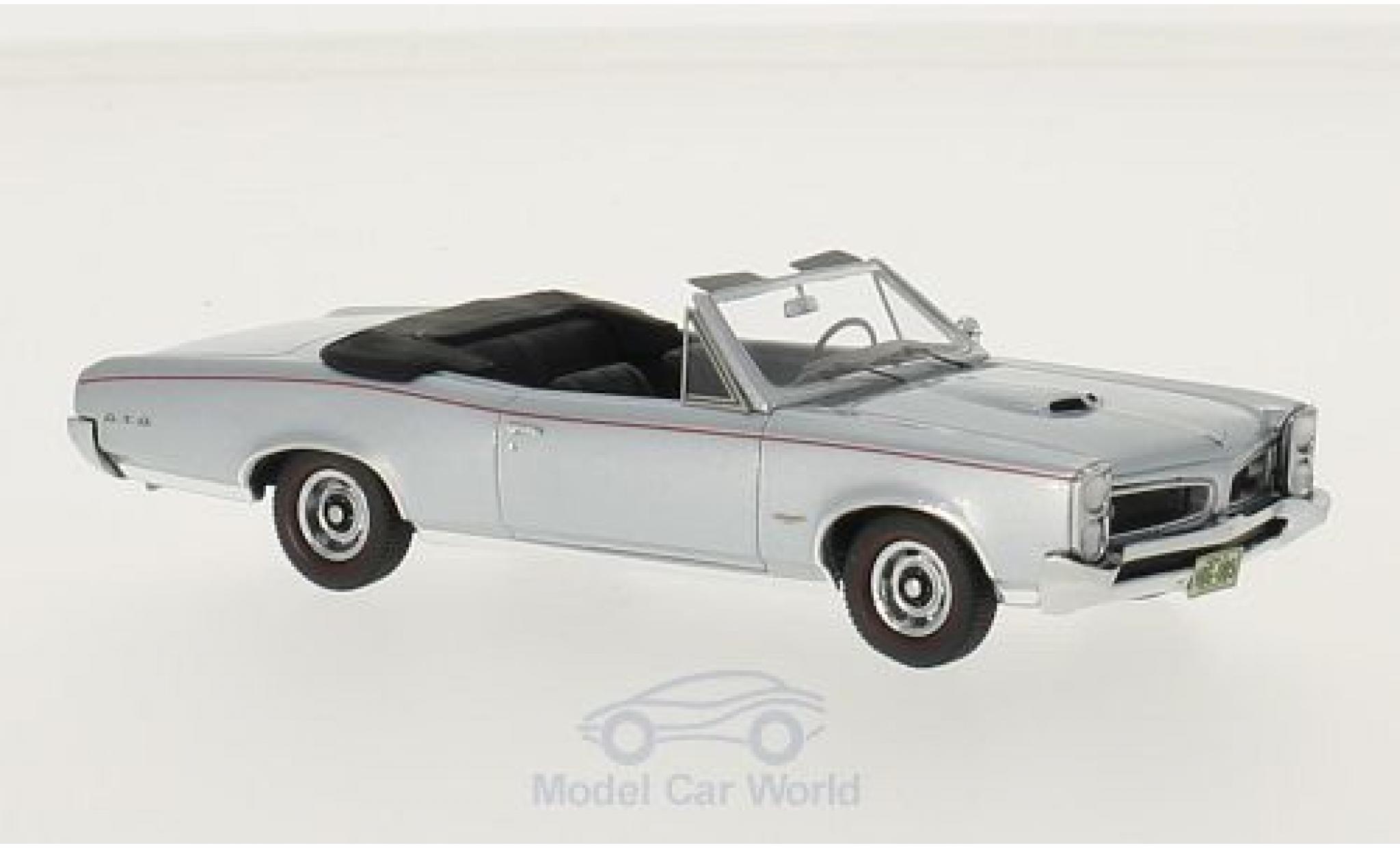 Pontiac GTO 1/43 Neo Cabriolet metallic grijs 1966 modelauto