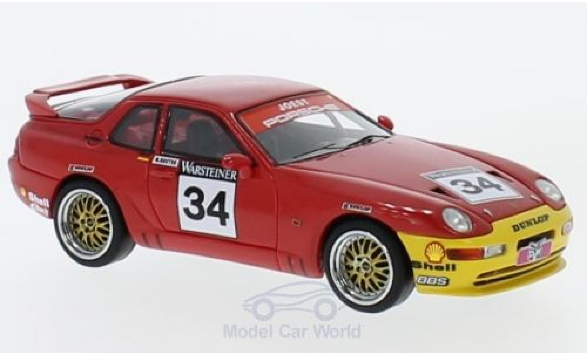 Porsche 993 Turbo 1/43 Neo 968 Turbo RS No.34 ADAC GT Cup 1 M.Reuter modelauto